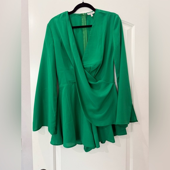 TCEC Pants - Vibrant Green Romper